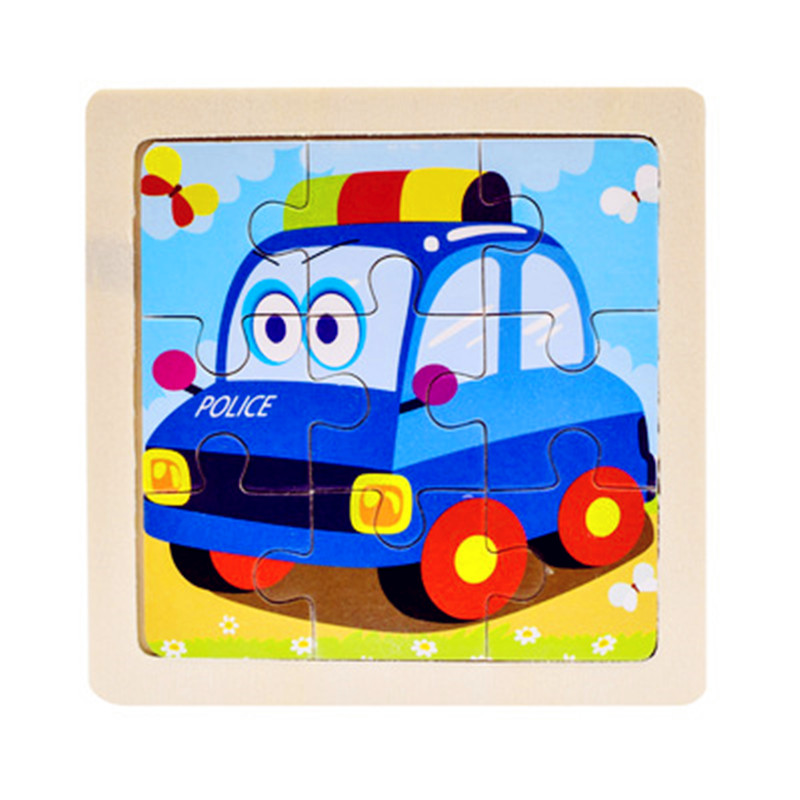 Wooden Jigsaw Puzzles Kids Activity